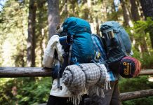 Staying clean while backpacking